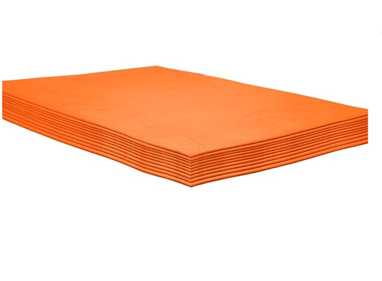 Foam Sheets 9" x 12" – 10 Pack Craft Foam Paper – Assorted Colors for DIY Crafts, Classroom Projects & Kids Art